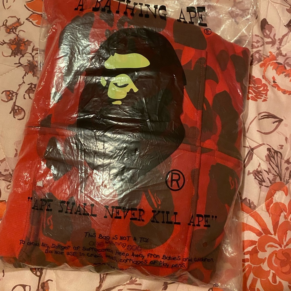 Red Bape Hoodie